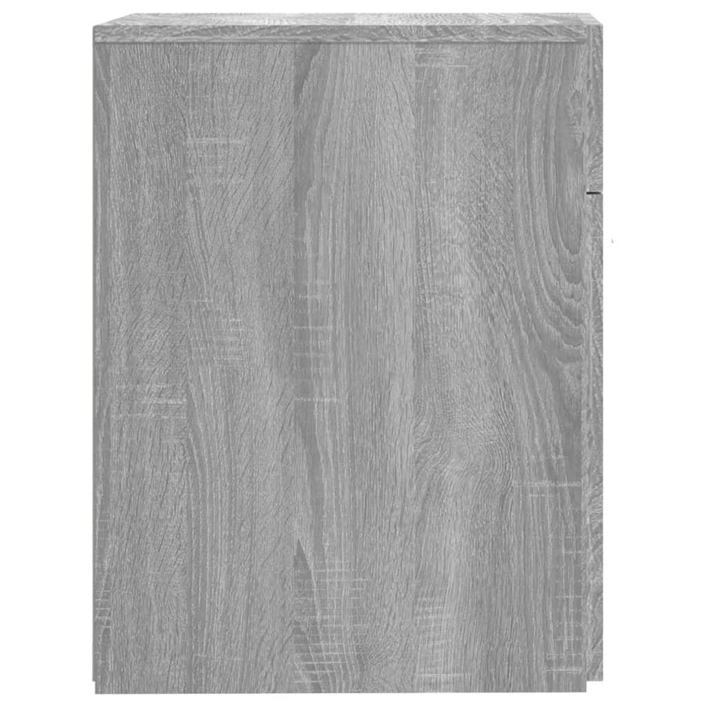 vidaXL Armario botiquín madera contrachapada gris Sonoma 20x45,5x60cm