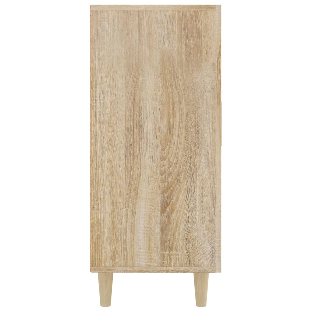 vidaXL Aparador de madera de ingeniería roble Sonoma 90x34x80 cm