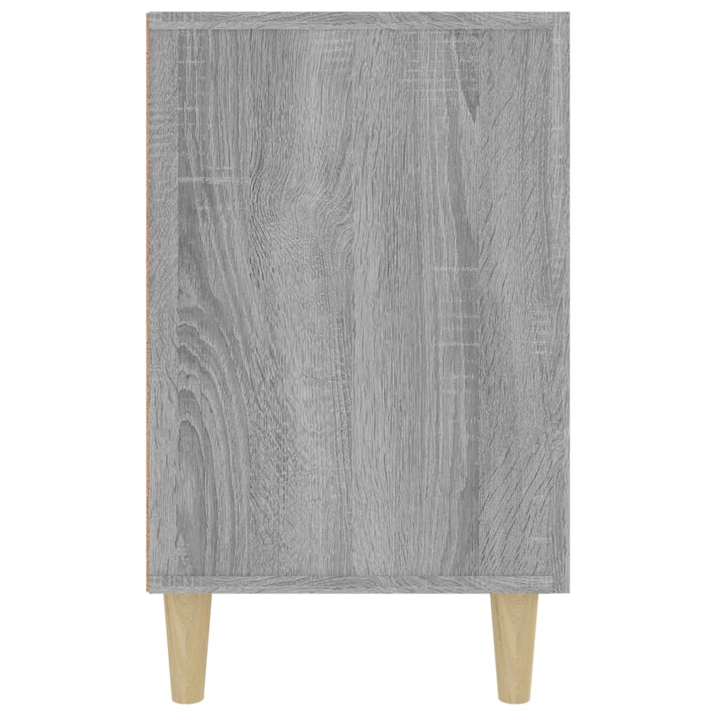 vidaXL Aparador de madera de ingeniería gris Sonoma 100x36x60 cm