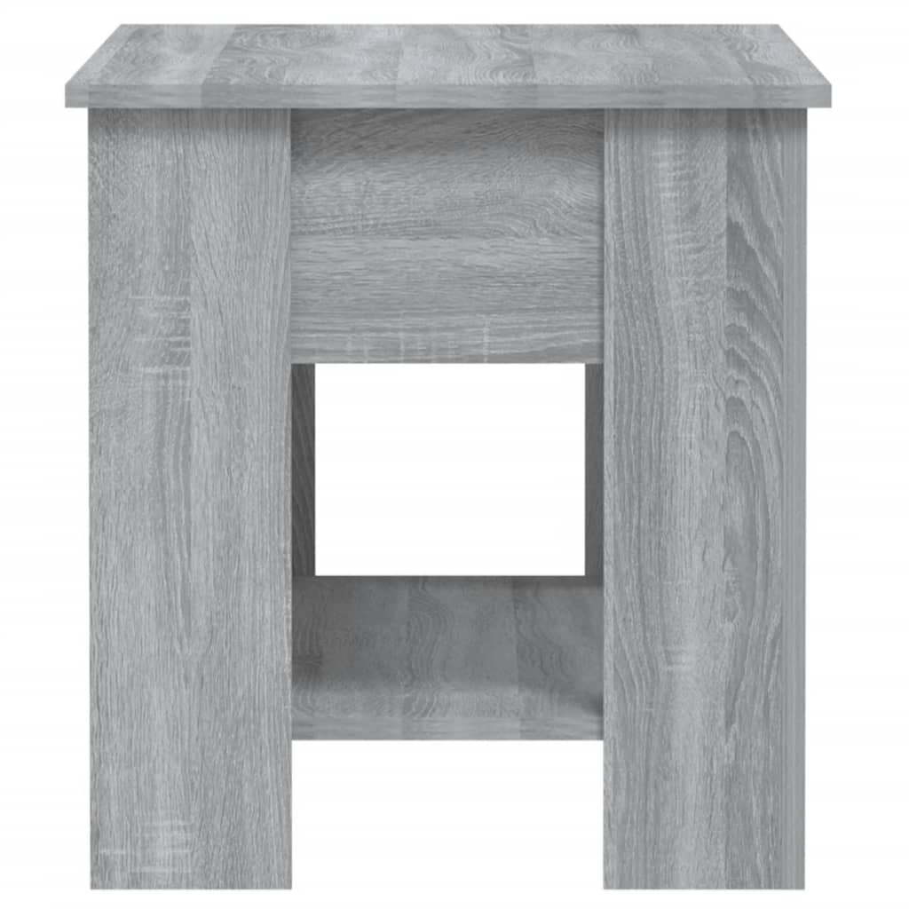 vidaXL Mesa de centro madera de ingeniería gris Sonoma 101x49x52 cm