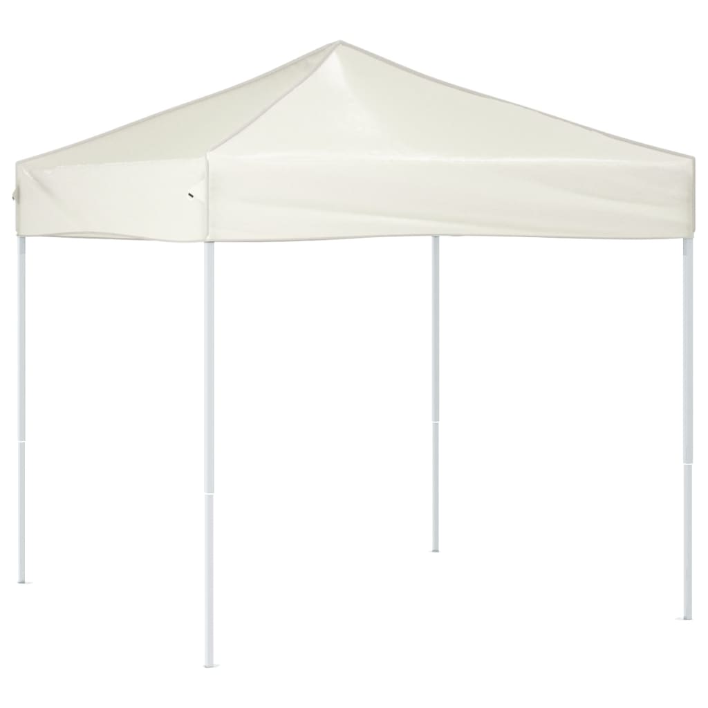 vidaXL Carpa para fiestas plegable color crema 2x2 m