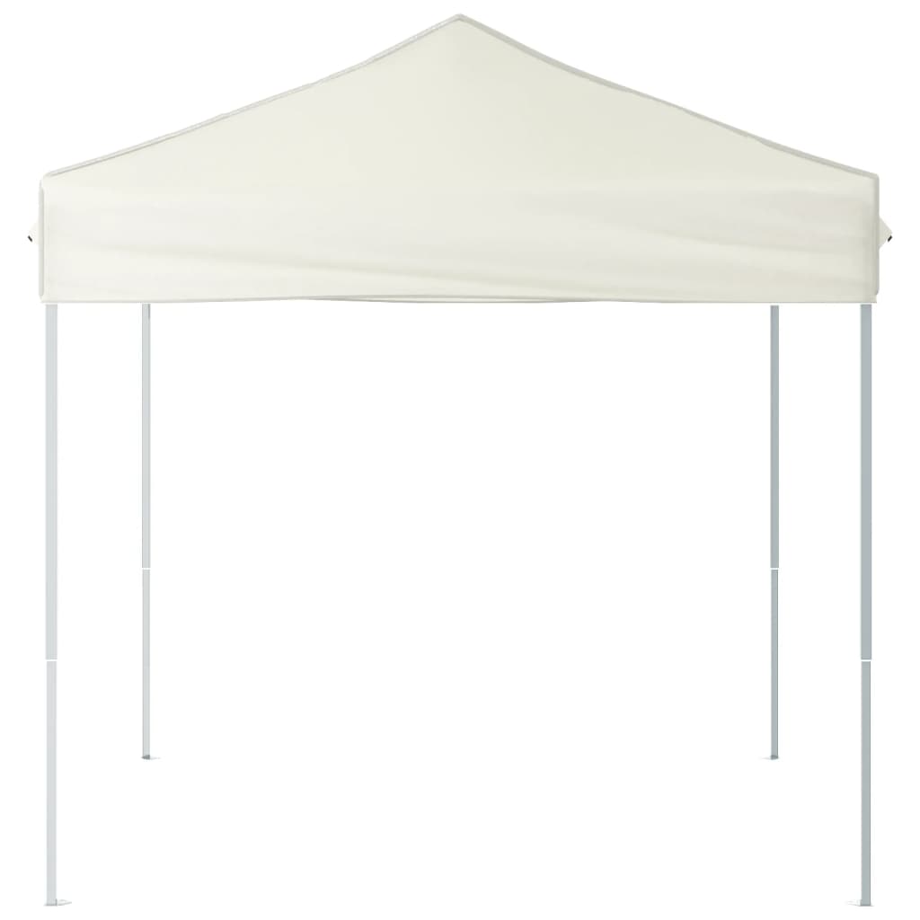 vidaXL Carpa para fiestas plegable color crema 2x2 m