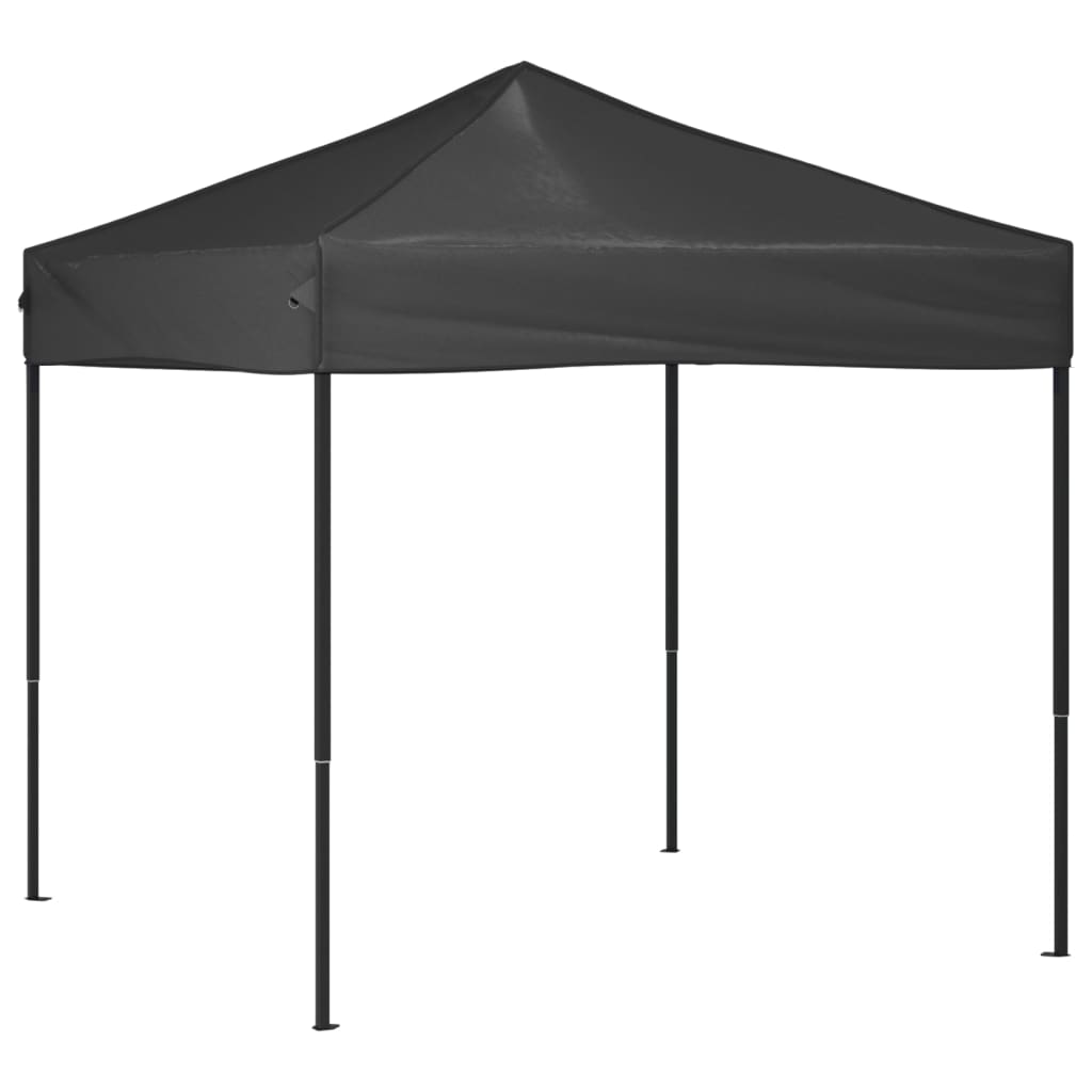 vidaXL Carpa para fiestas plegable gris antracita 2x2 m