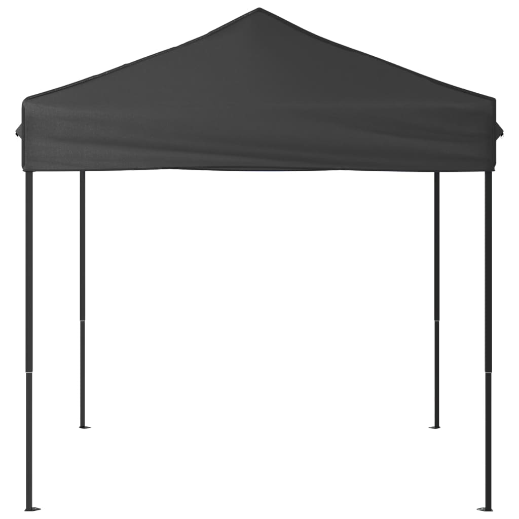 vidaXL Carpa para fiestas plegable gris antracita 2x2 m