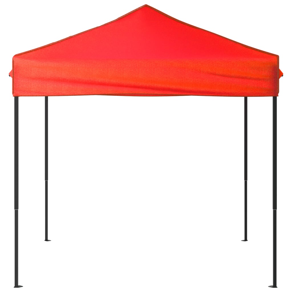 vidaXL Carpa para fiestas plegable rojo 2x2 m