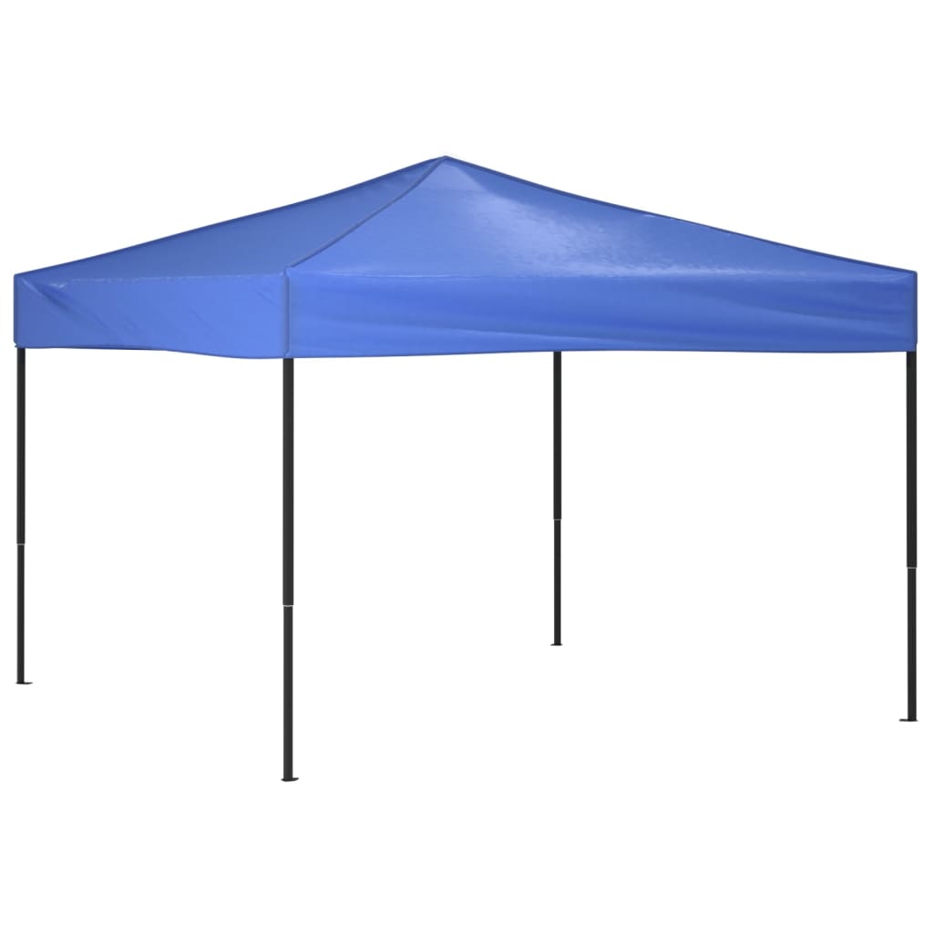 vidaXL Carpa para fiestas plegable azul 3x3 m