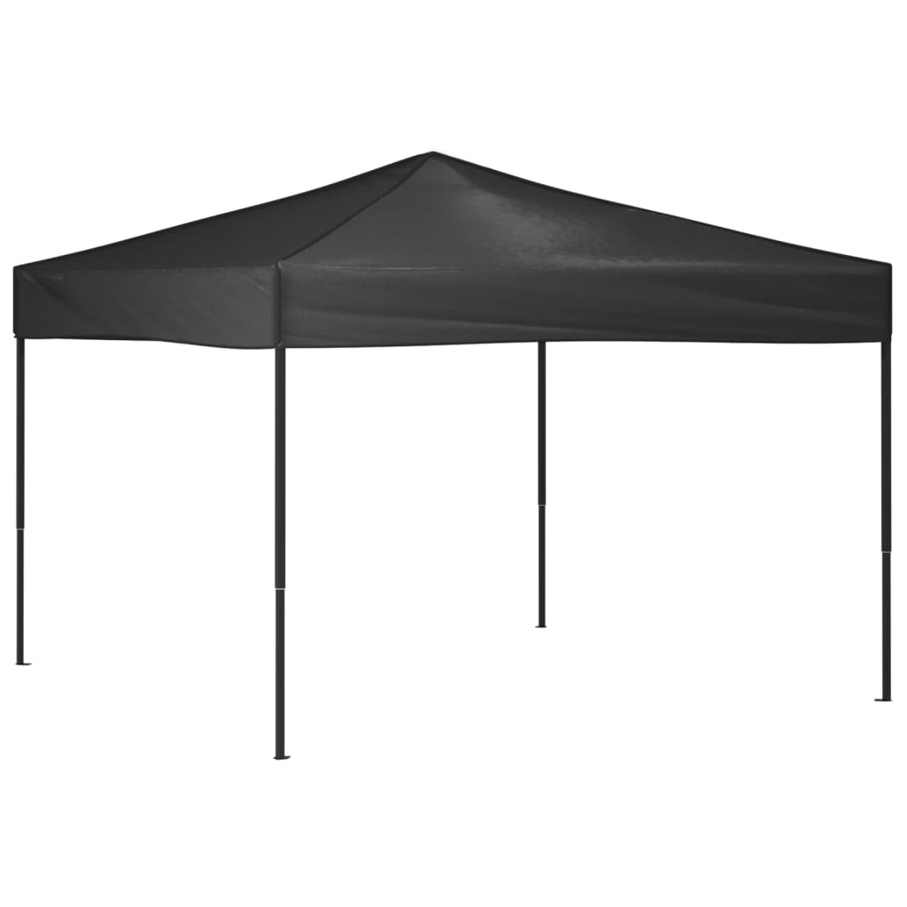 vidaXL Carpa para fiestas plegable gris antracita 3x3 m