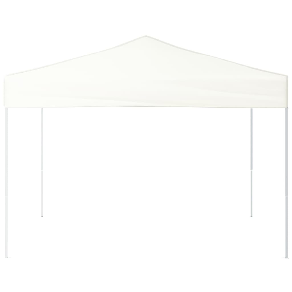 vidaXL Carpa para fiestas plegable blanco 3x3 m