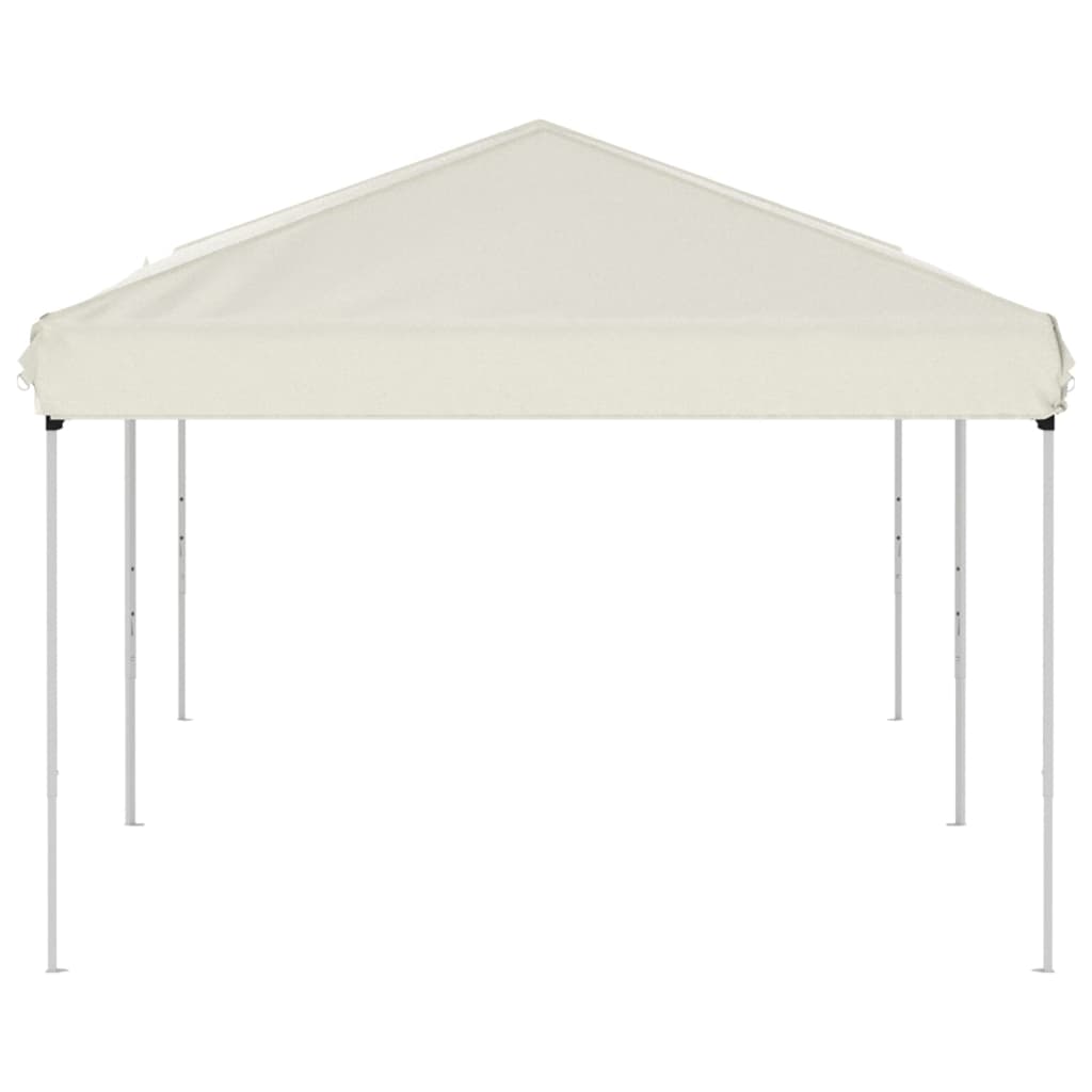 vidaXL Carpa para fiestas plegable color crema 3x6 m