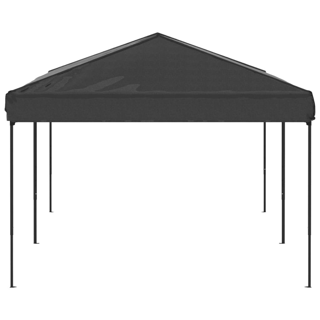 vidaXL Carpa para fiestas plegable gris antracita 3x6 m