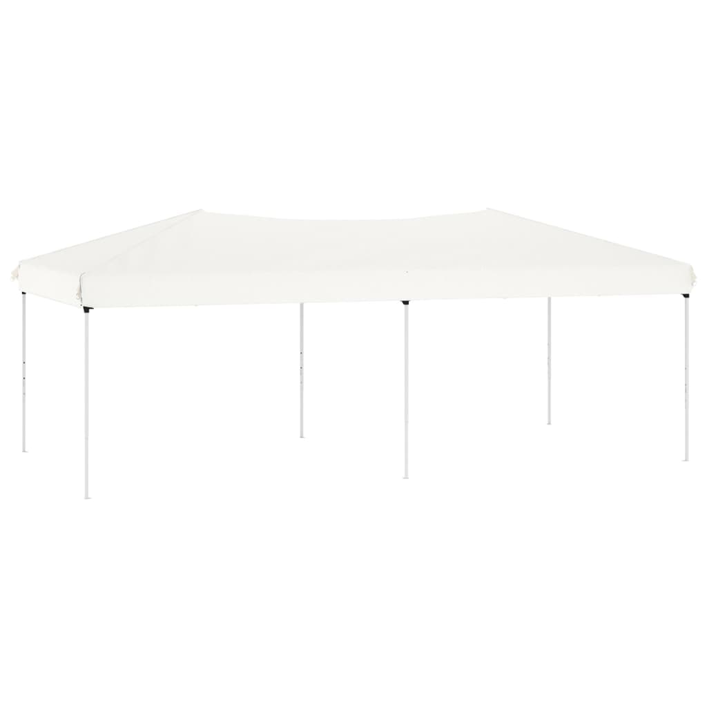 vidaXL Carpa para fiestas plegable blanco 3x6 m