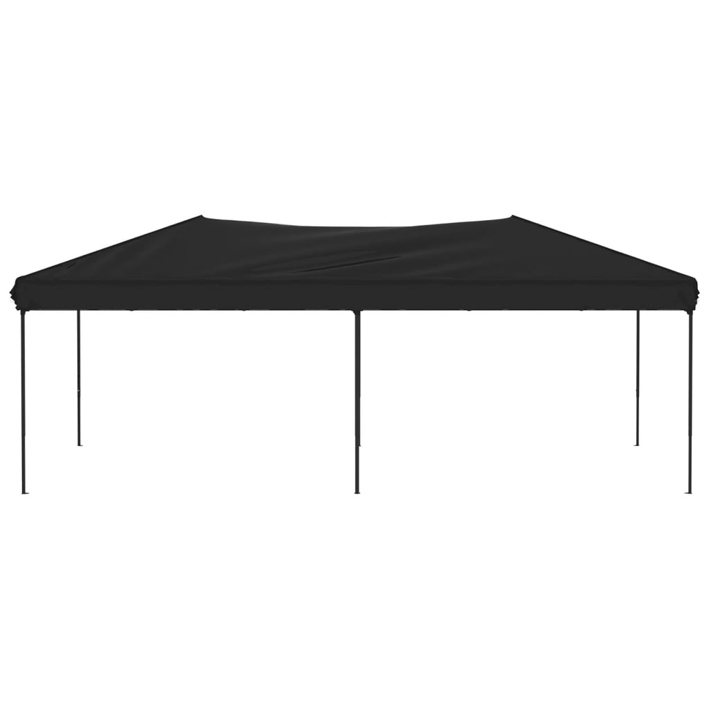 vidaXL Carpa para fiestas plegable negro 3x6 m