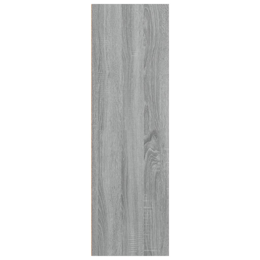 vidaXL Estantería/Aparador madera contrachapada gris Sonoma 66x30x98cm