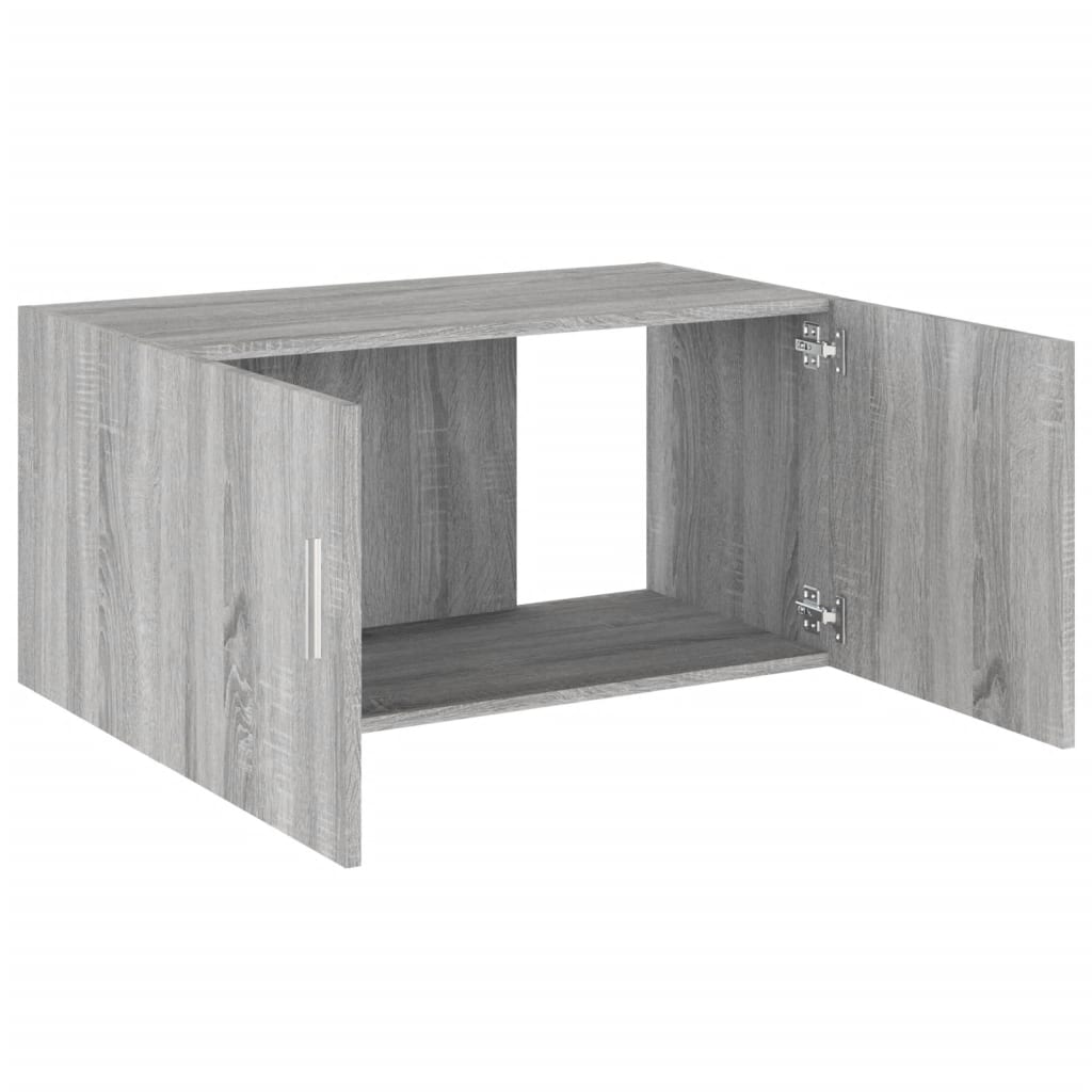 vidaXL Armario de pared madera de ingeniería gris Sonoma 80x39x40 cm