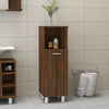 vidaXL Armario de baño madera contrachapada roble marrón 30x30x95 cm