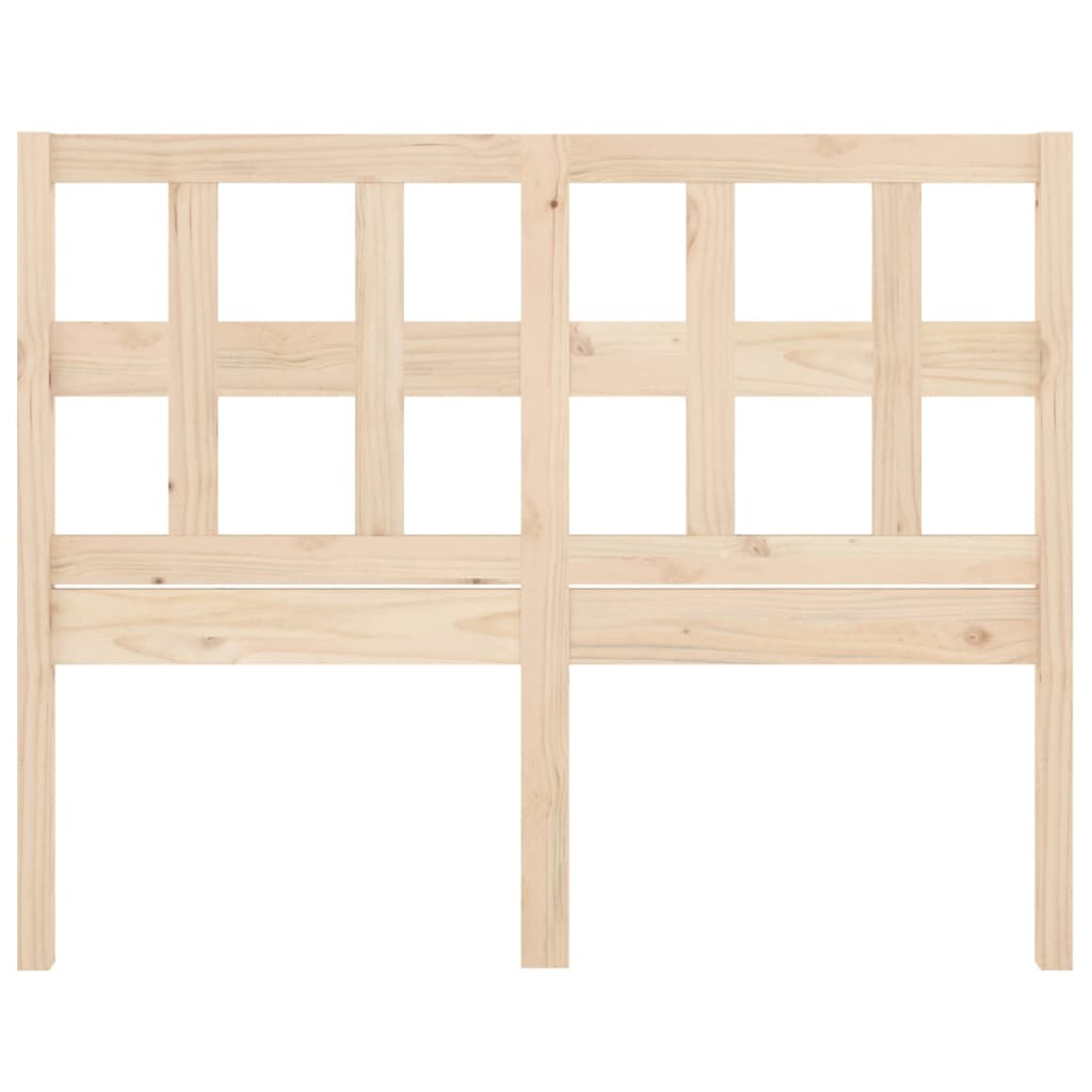 vidaXL Cabecero de cama madera maciza de pino 145,5x4x100 cm