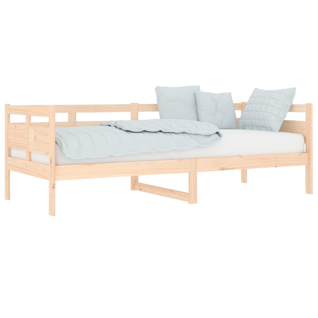 vidaXL Sofá cama madera maciza de pino 80x200 cm