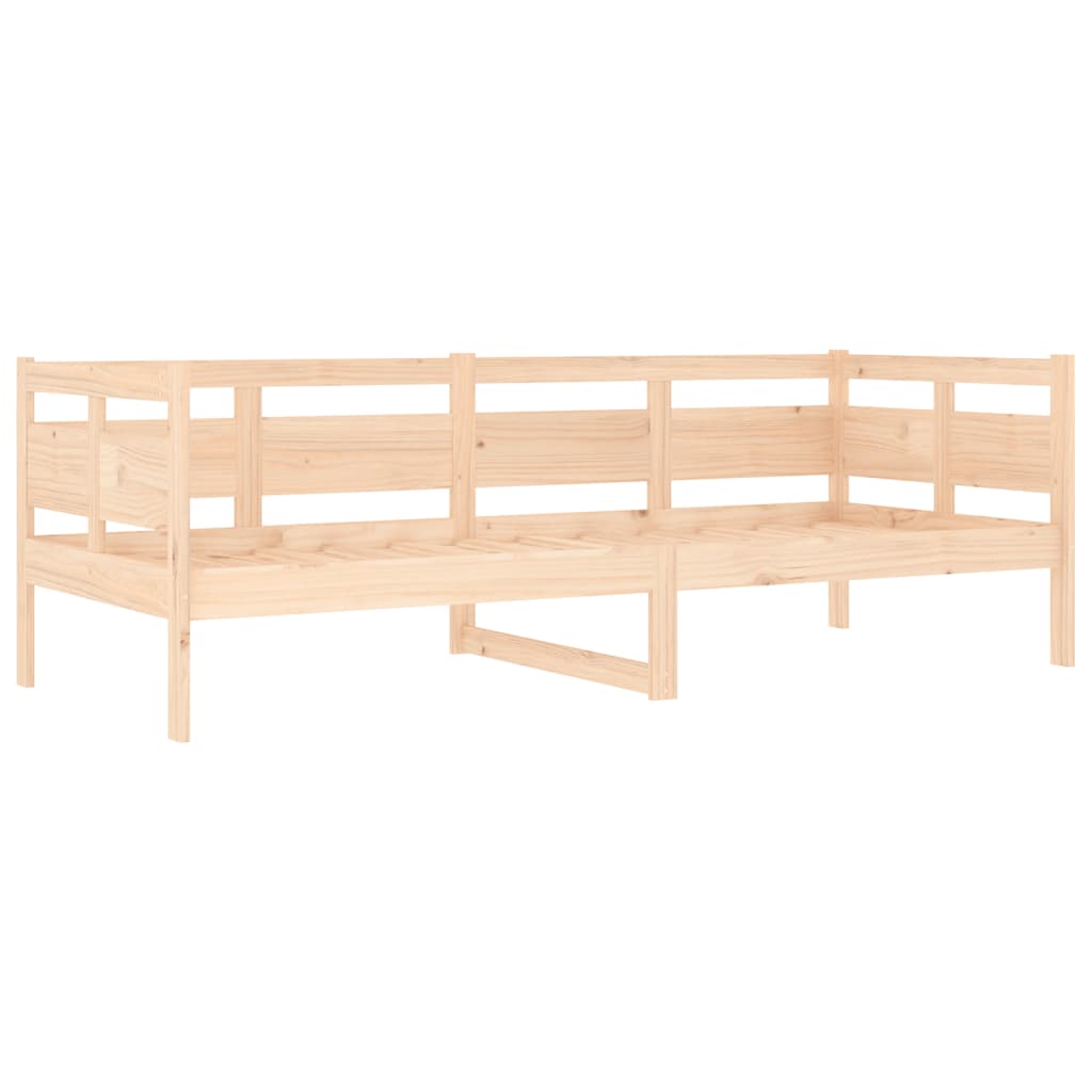 vidaXL Sofá cama madera maciza de pino 80x200 cm