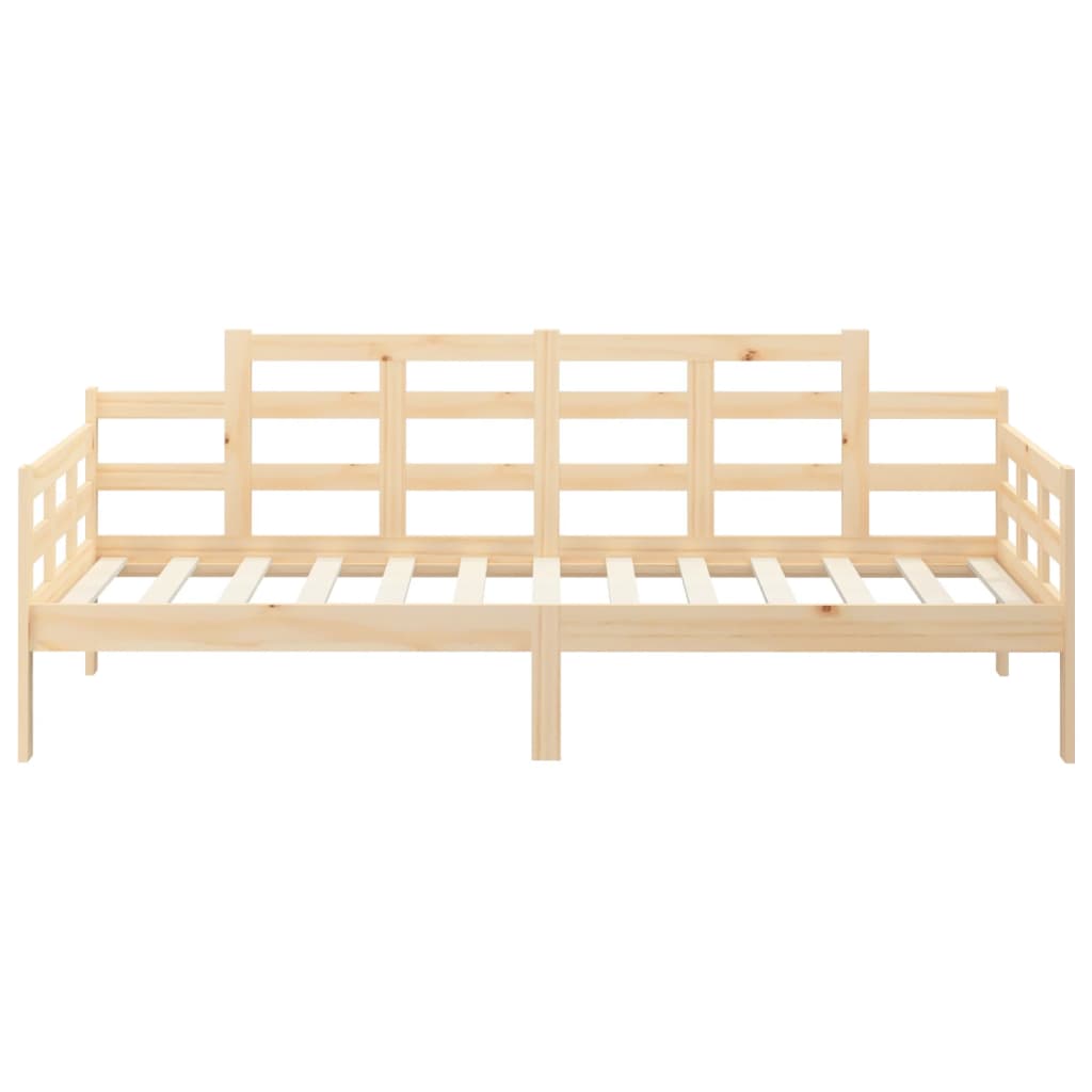 vidaXL Sofá cama madera maciza de pino 80x200 cm