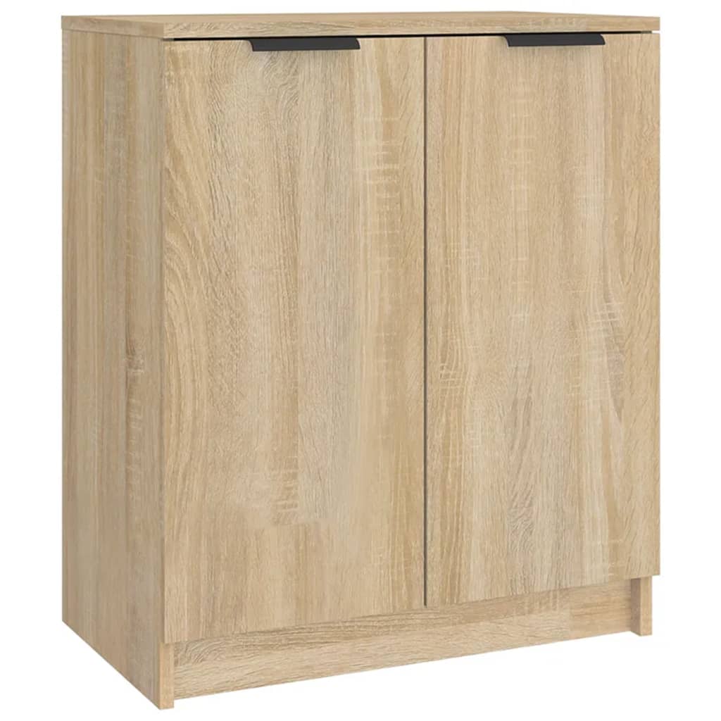 vidaXL Mueble zapatero madera contrachapada roble sonoma 59x35x70 cm