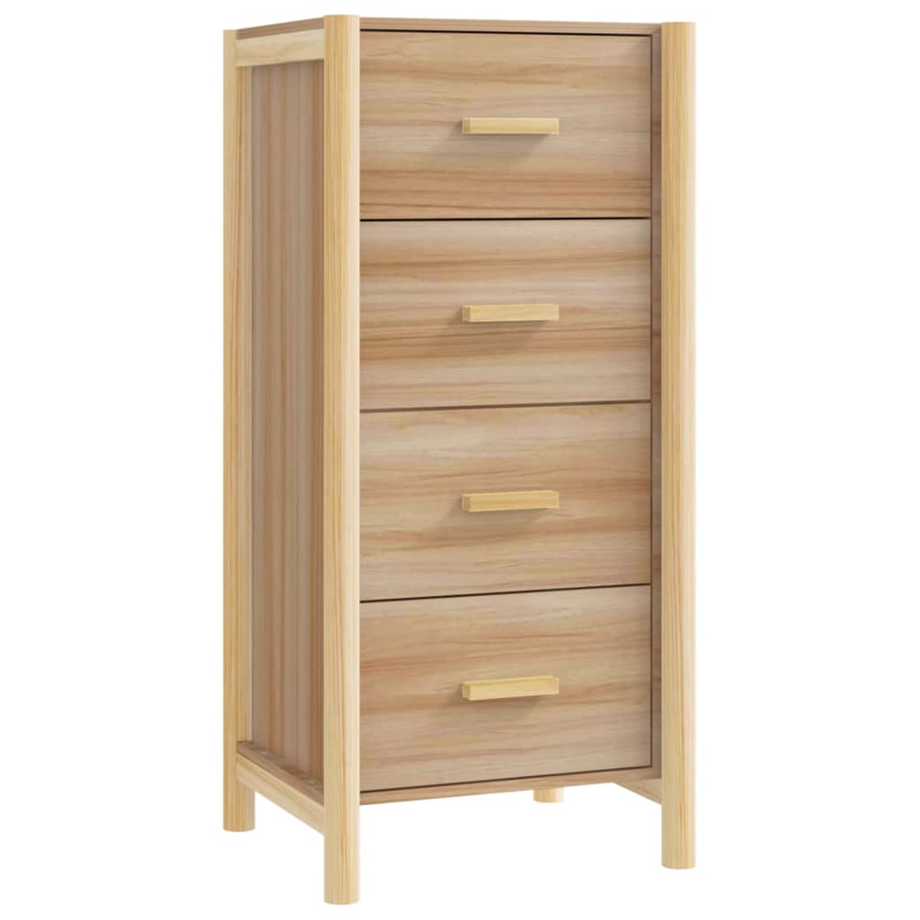 vidaXL Aparador alto madera contrachapada 42x38x90 cm