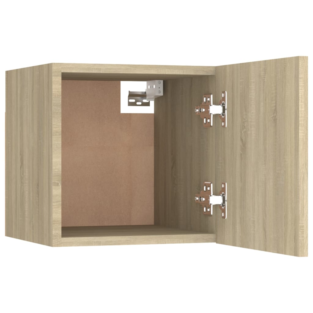 vidaXL Set de muebles para TV 6 pzas madera contrachapada roble sonoma