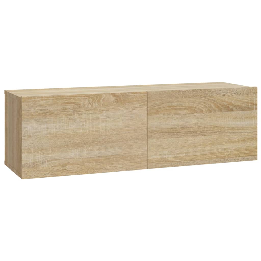 vidaXL Set de muebles para TV 6 pzas madera contrachapada roble sonoma