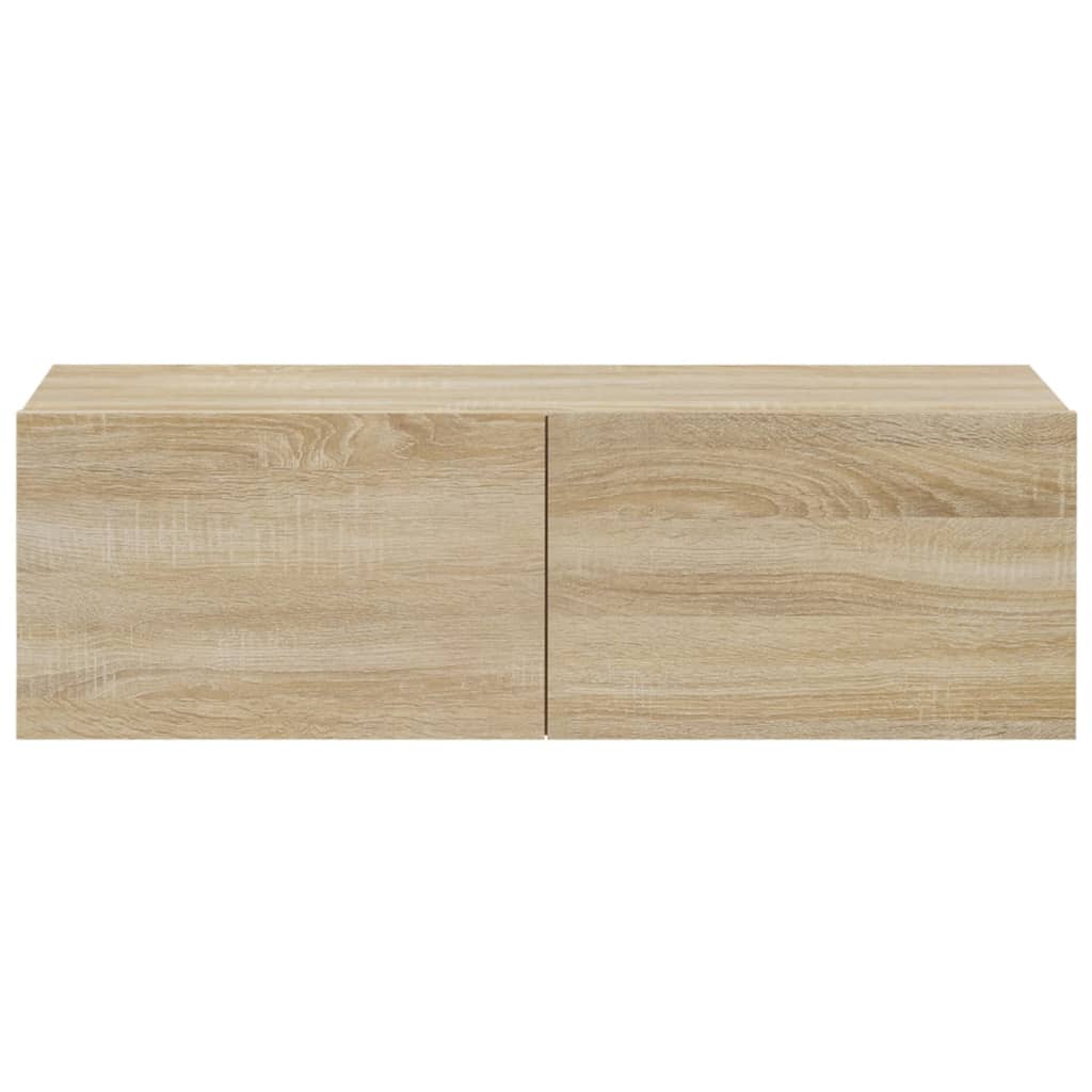 vidaXL Set de muebles para TV 6 pzas madera contrachapada roble sonoma