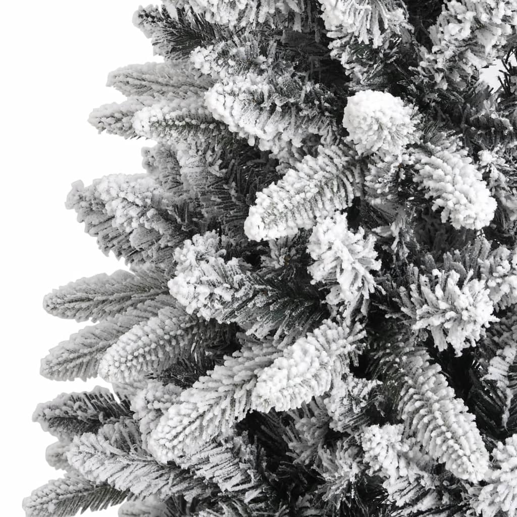 vidaXL Árbol de Navidad artificial con nieve PVC y PE 120 cm