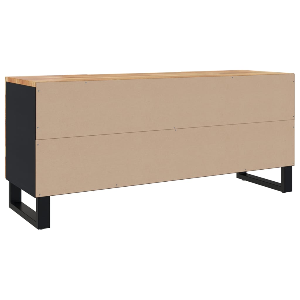 vidaXL Mueble de TV madera maciza de acacia 105x33x46 cm