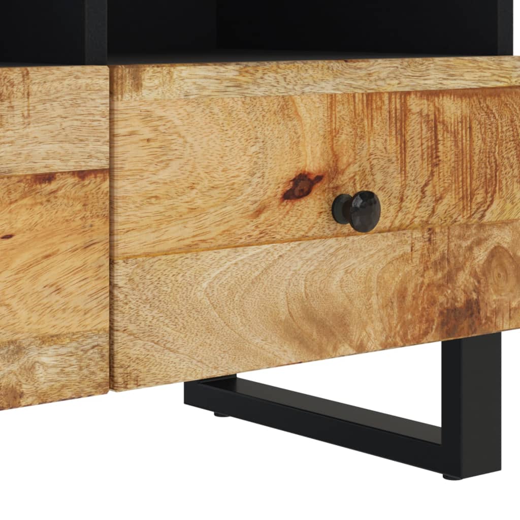 vidaXL Mueble de TV madera maciza de mango 70x33x46 cm