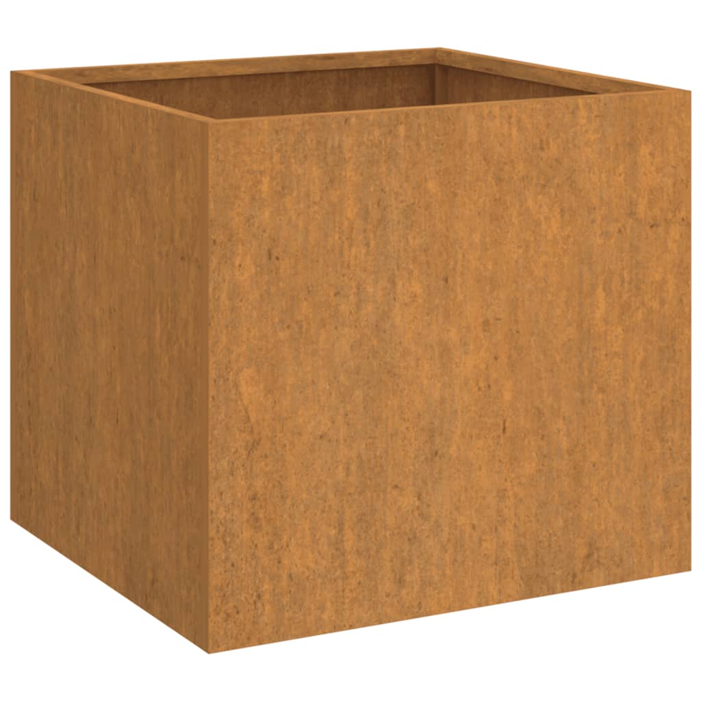 vidaXL Jardinera de acero corten 42x40x39 cm