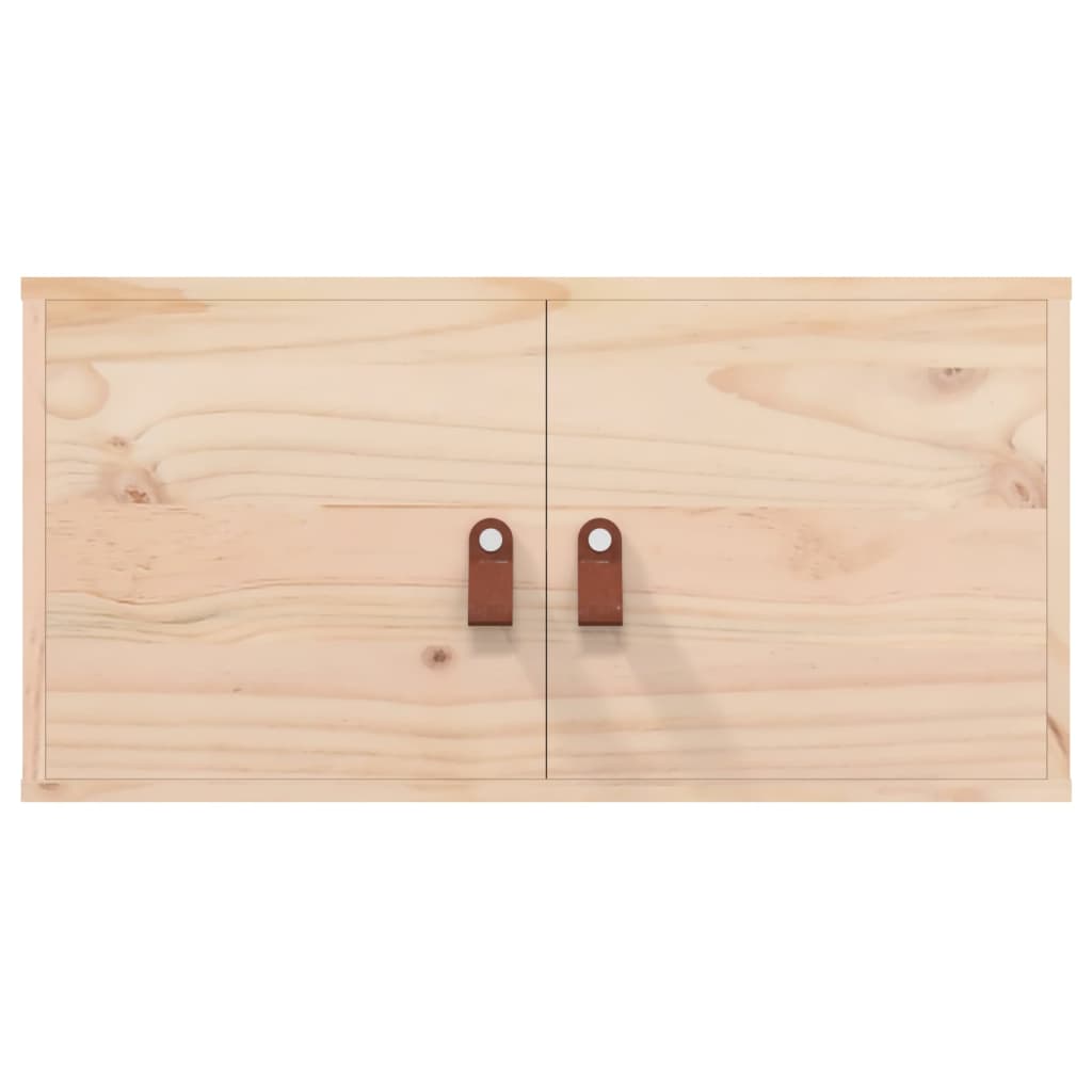 vidaXL Armario de pared de madera maciza de pino 60x30x30 cm