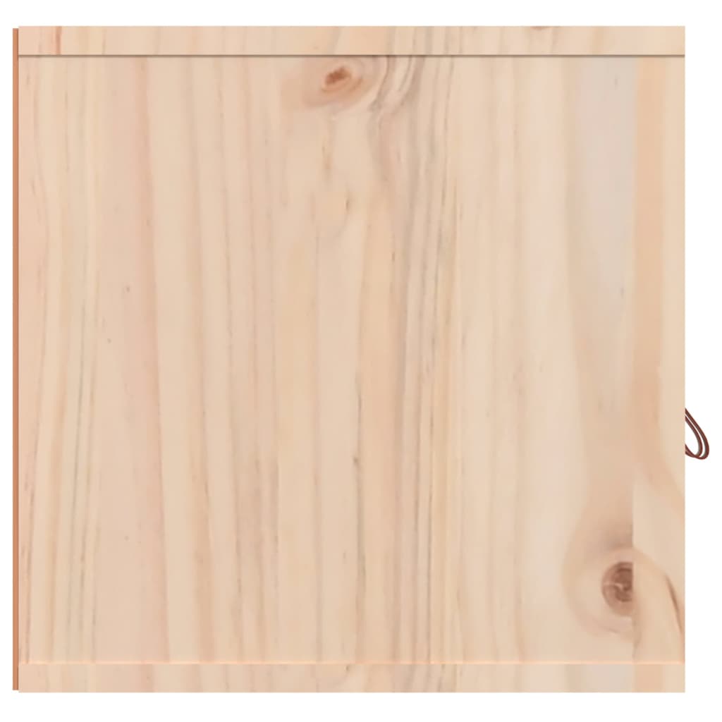 vidaXL Armario de pared de madera maciza de pino 60x30x30 cm