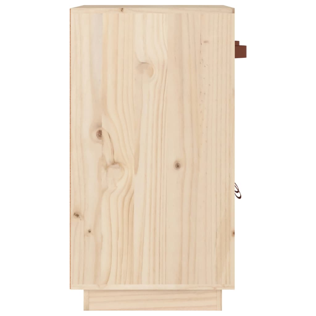 vidaXL Aparador de madera maciza de pino 65,5x40x75 cm