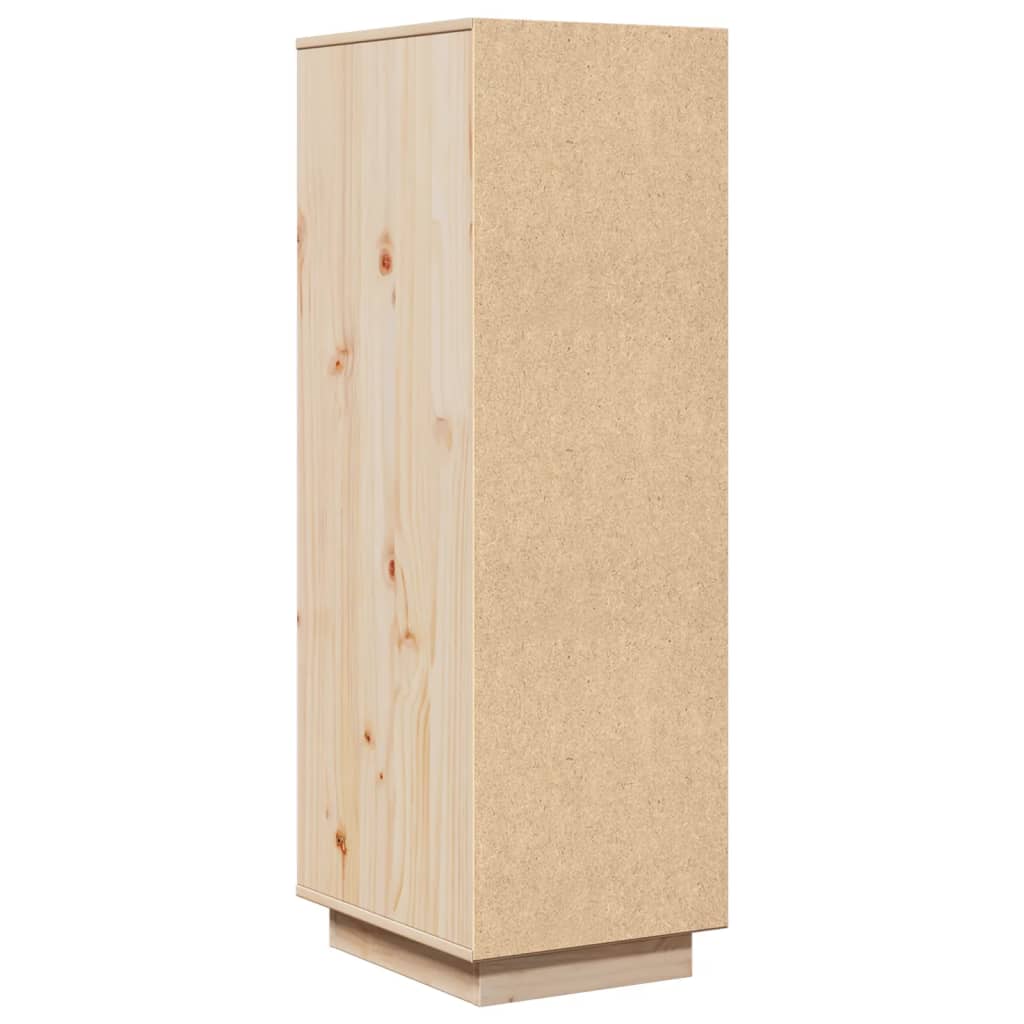 vidaXL Aparador alto madera maciza de pino 34x40x108,5 cm