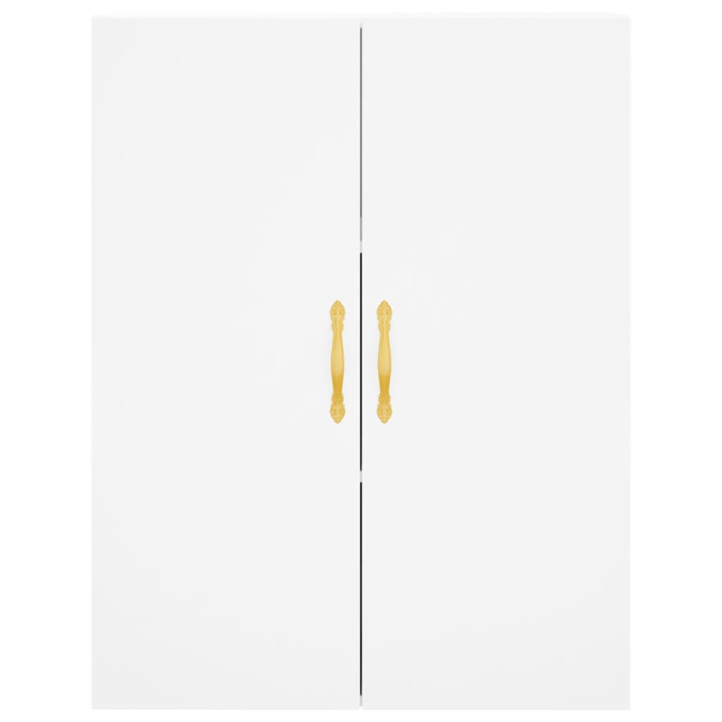 vidaXL Armarios de pared 2 unidades blanco 69,5x34x90 cm