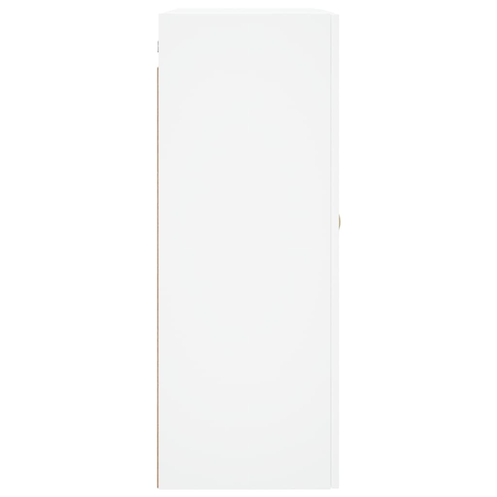 vidaXL Armarios de pared 2 unidades blanco 69,5x34x90 cm