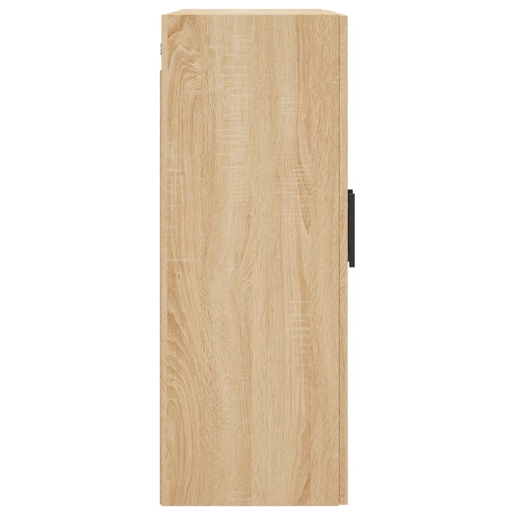 vidaXL Armario de pared 2 unidades roble Sonoma 69,5x34x90 cm