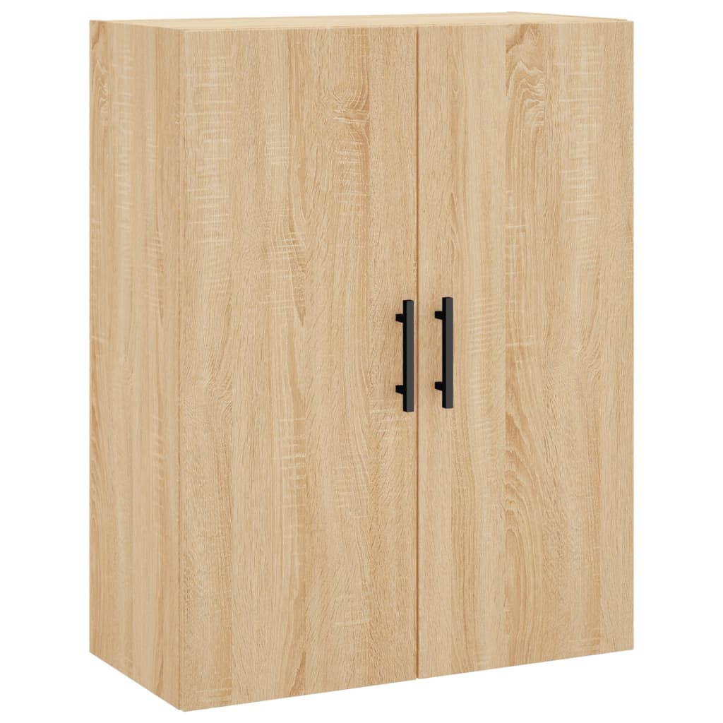 vidaXL Aparador alto madera contrachapada color roble 69,5x34x180 cm