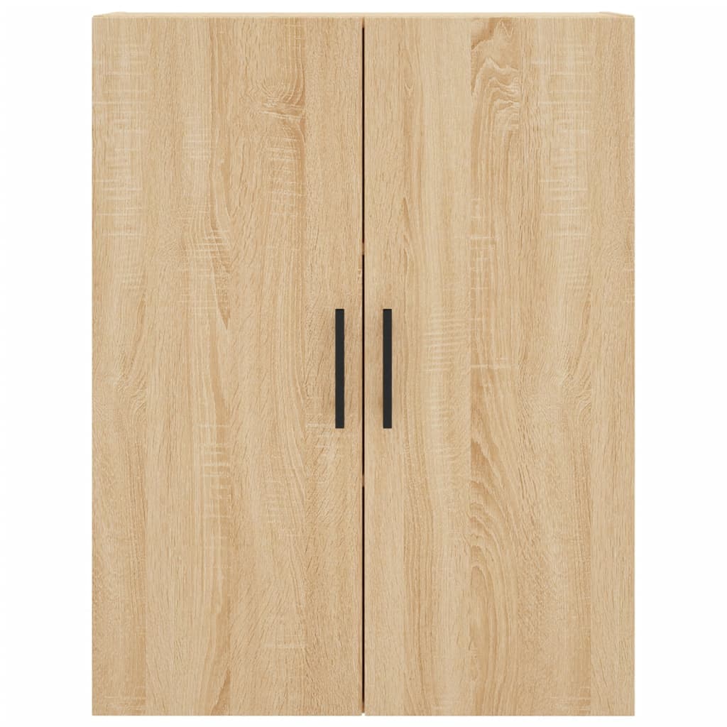 vidaXL Aparador alto madera contrachapada color roble 69,5x34x180 cm