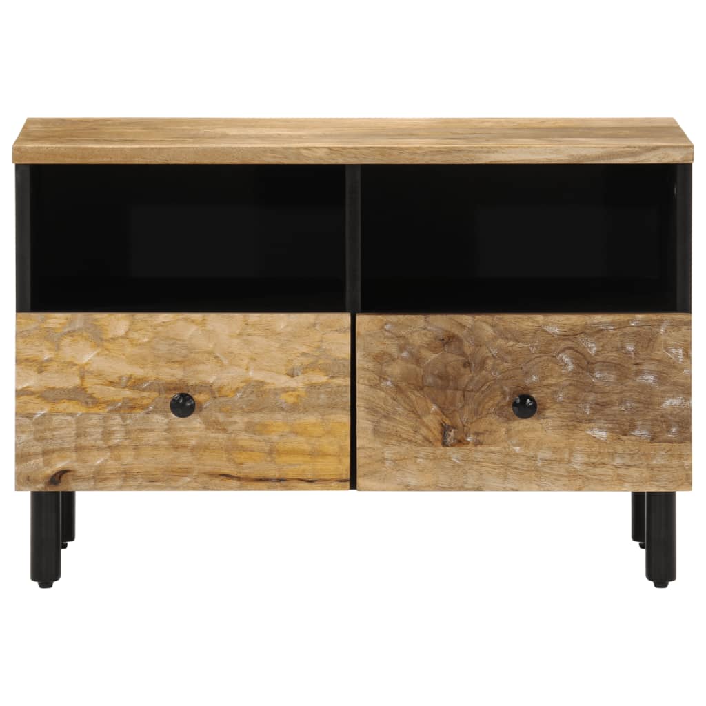 vidaXL Mueble de TV madera maciza de mango 70x33x46 cm