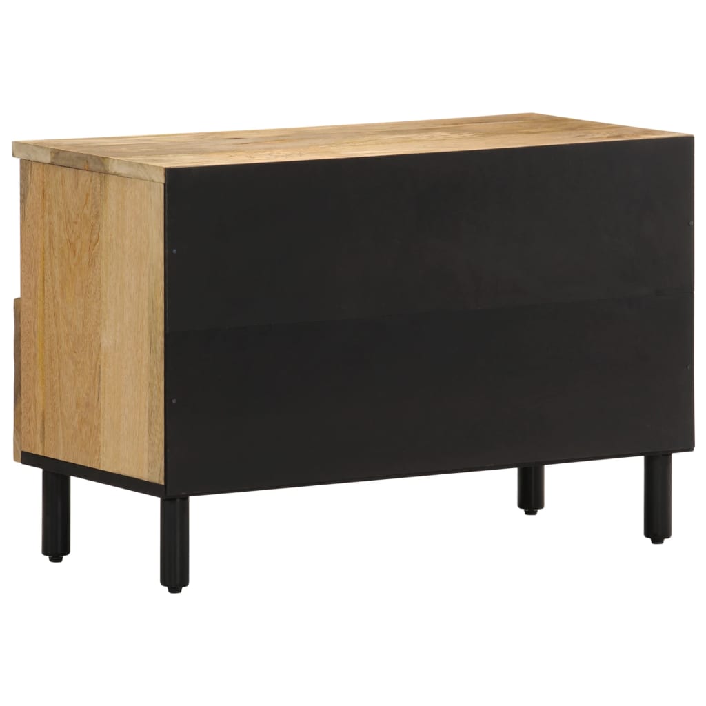 vidaXL Mueble de TV madera maciza de mango 70x33x46 cm
