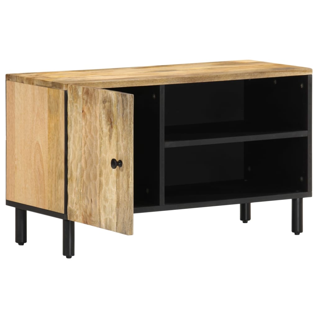 vidaXL Mueble de TV madera maciza de mango 80x31x46 cm