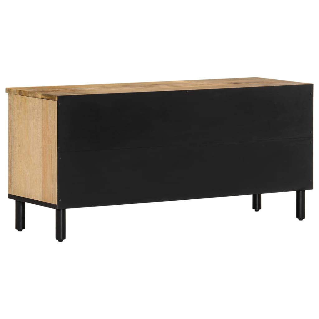 vidaXL Mueble de TV madera maciza de mango 100x33x46 cm