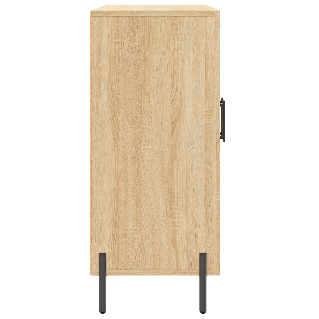 vidaXL Aparador de madera de ingeniería roble Sonoma 90x34x80 cm