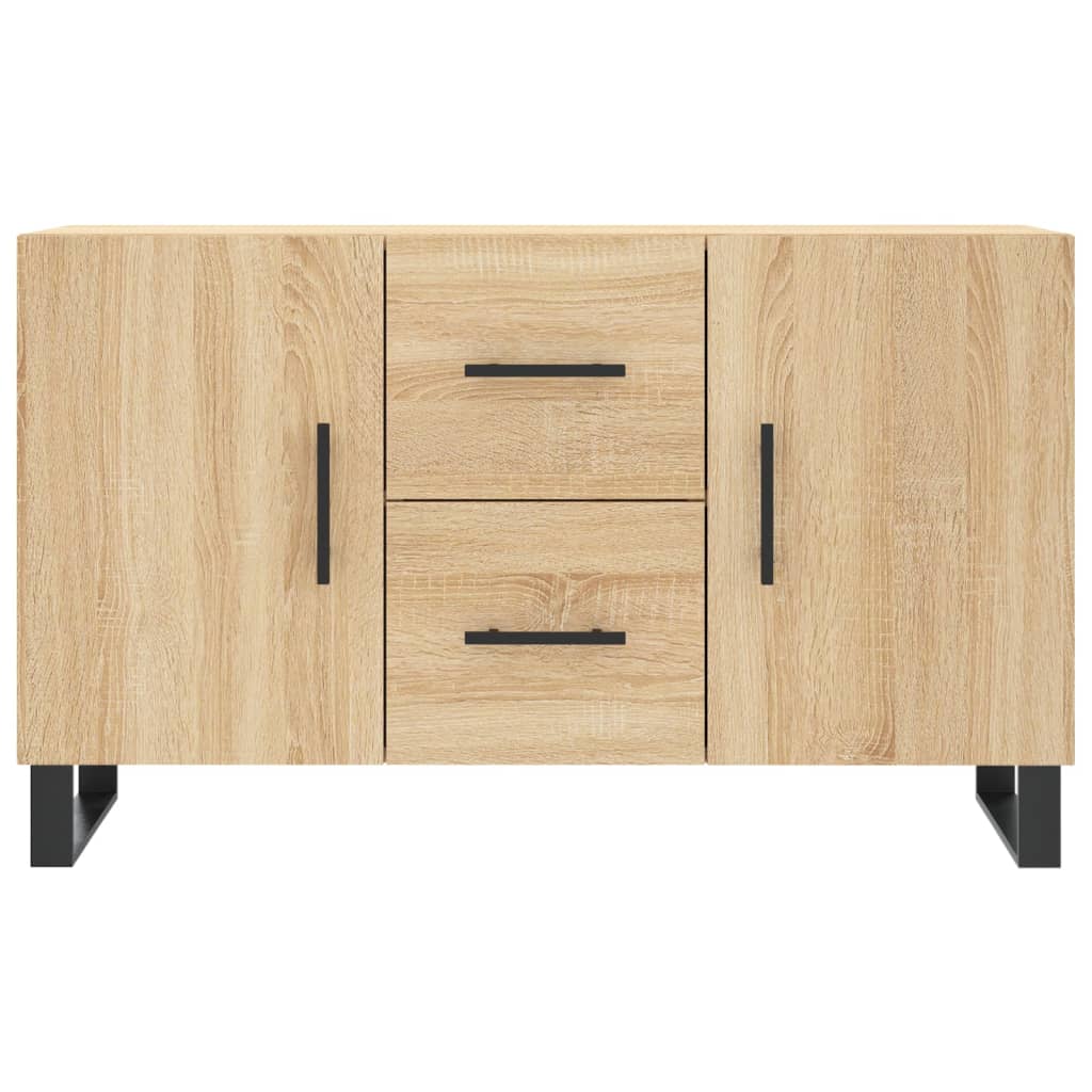 vidaXL Aparador de madera de ingeniería roble Sonoma 100x36x60 cm