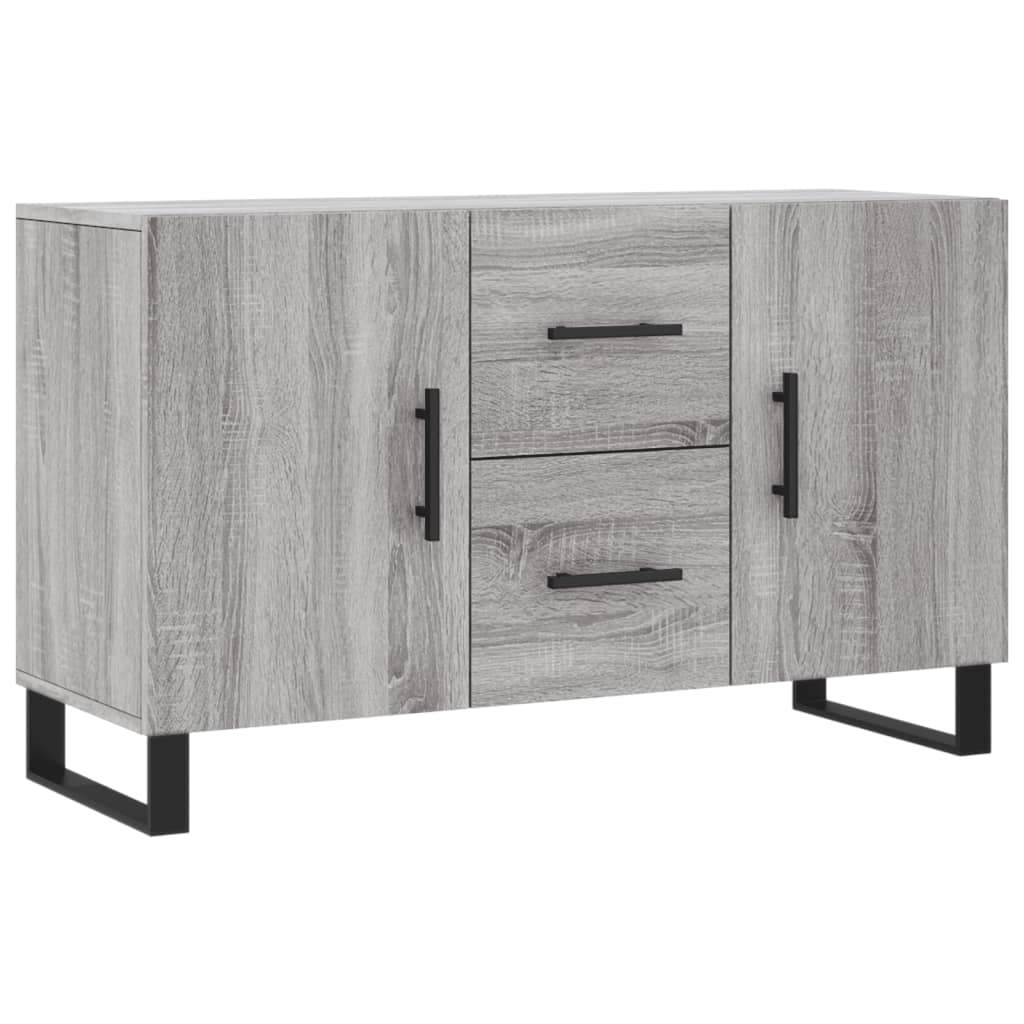 vidaXL Aparador de madera de ingeniería gris Sonoma 100x36x60 cm