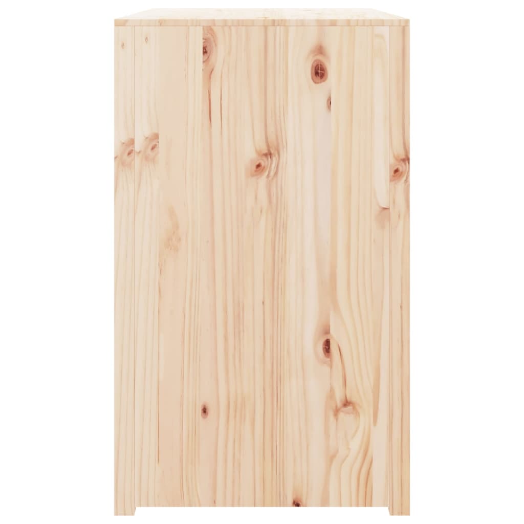 vidaXL Mueble de cocina de exterior madera maciza de pino 106x55x92 cm