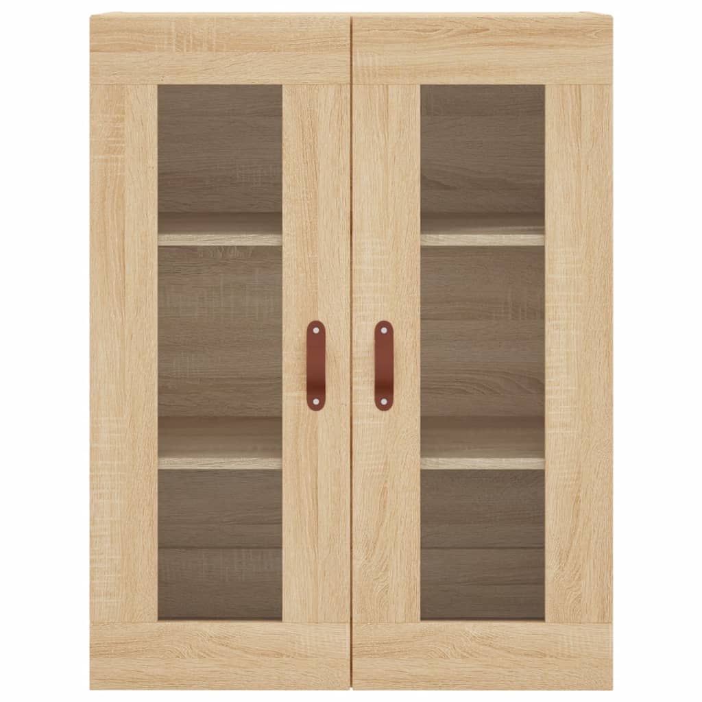 vidaXL Armario de pared roble Sonoma 69,5x34x90 cm